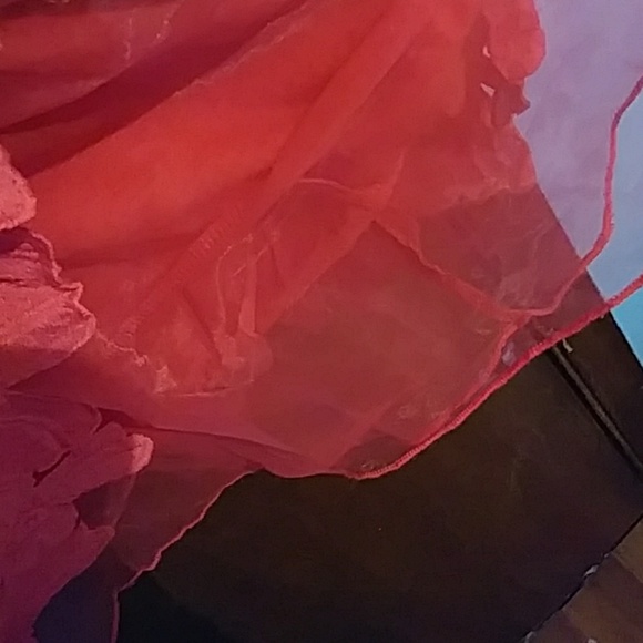 Arrogant Cat Red Dress Size 12/L - Picture 7 of 8